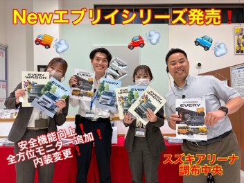 Newエブリイ・NewエブリイJリミテッド・Newエブリイワゴン登場！！